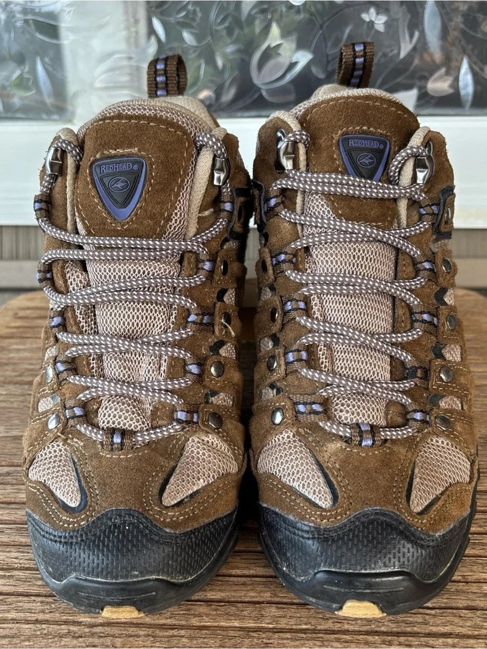 RedHead Brown Suede Kids Trail Boots